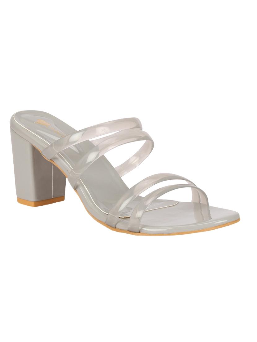 grey slip on sandals - 16680138 - Zoom Image - 1