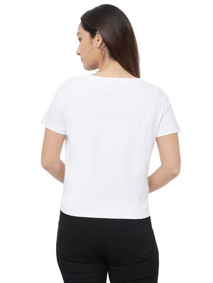 round neck printed tee - 16680206 - Standard Image - 3