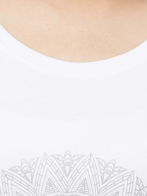 round neck printed tee - 16680206 - Standard Image - 5