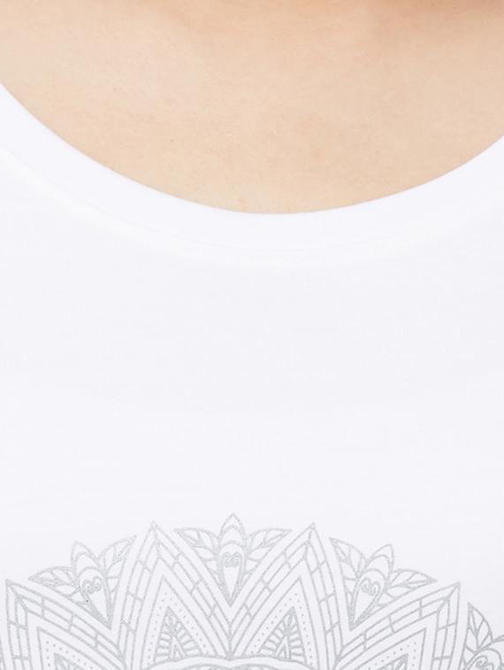 round neck printed tee - 16680206 - Zoom Image - 5