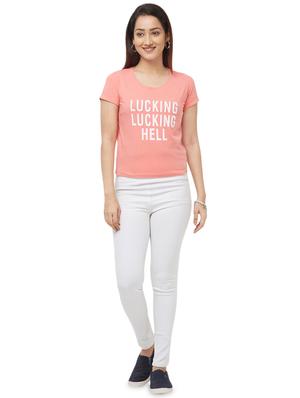 round neck printed tee - 16680210 - Standard Image - 4