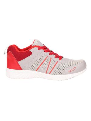 grey mesh lace up sport shoes - 16680590 - Standard Image - 2