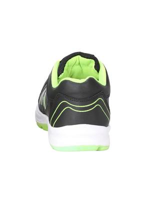 black leather lace up sport shoes - 16680594 - Standard Image - 3