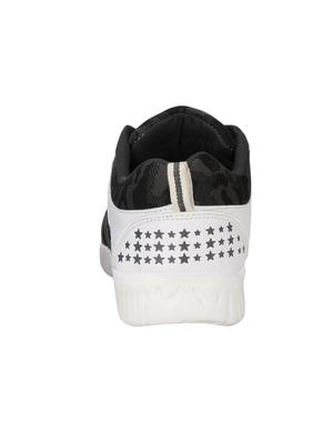 grey fabric lace up sport shoes - 16680605 - Standard Image - 3