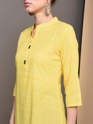 printed straight kurta - 16680665 - Standard Image - 5
