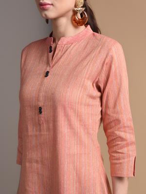 floral printed straight kurta - 16680687 - Standard Image - 5