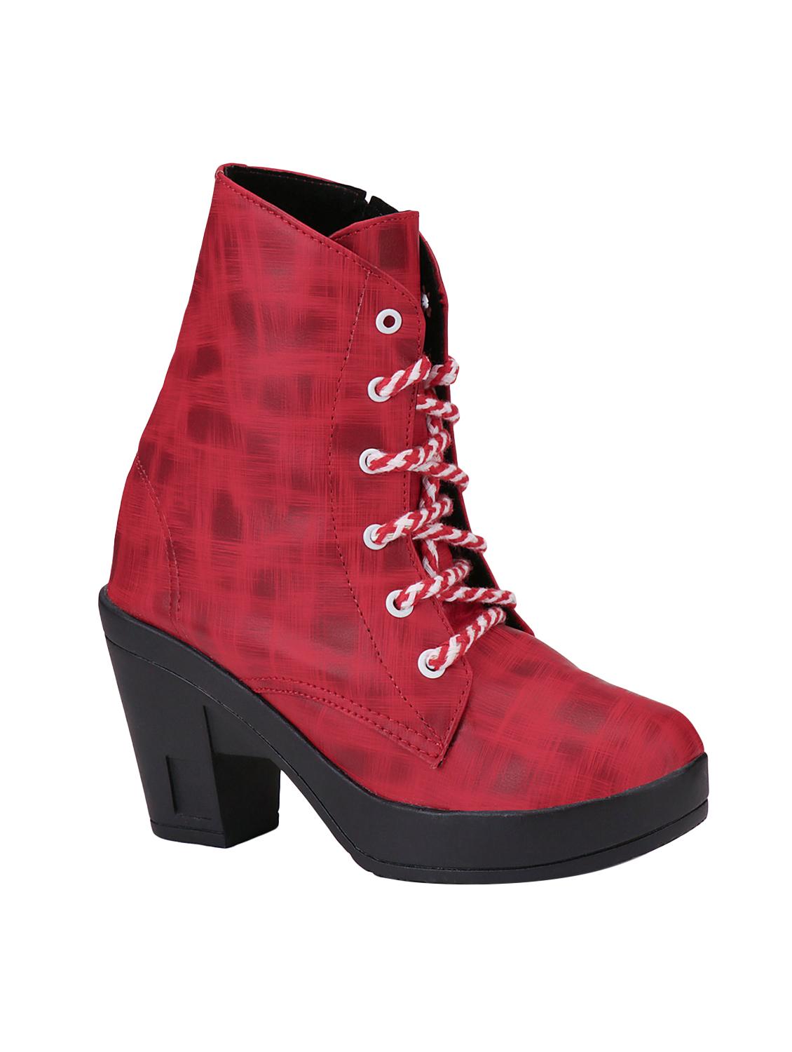 red ankle boots - 16680866 - Zoom Image - 1