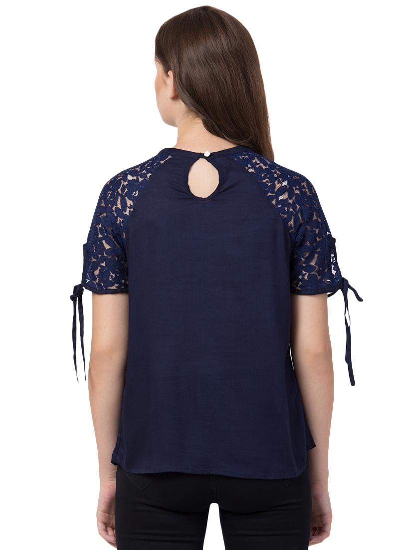 pearl embellished raglan sleeved top - 16681328 - Zoom Image - 2
