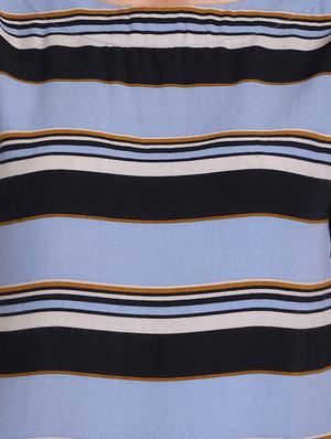 round neck striped top - 16681466 - Standard Image - 5