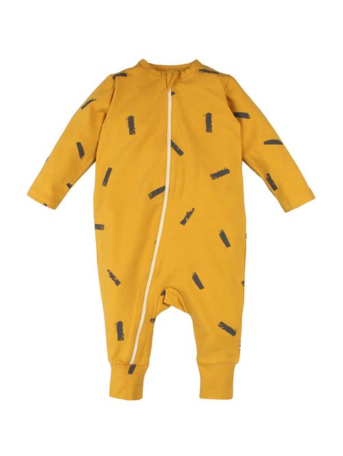 yellow cotton rompers onesies - 16681630 - Standard Image - 1