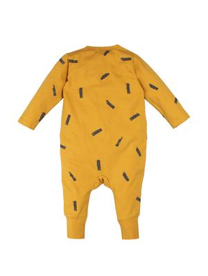 yellow cotton rompers onesies - 16681630 - Standard Image - 2