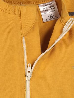 yellow cotton rompers onesies - 16681630 - Standard Image - 3