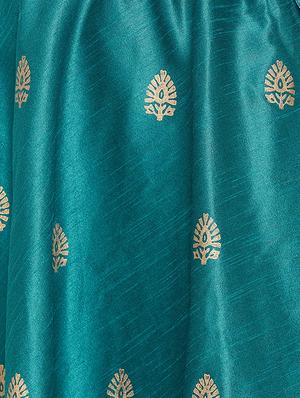 foil printed flared skirt - 16682533 - Standard Image - 5