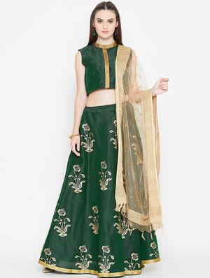 foil printed flared skirt - 16682536 - Standard Image - 4