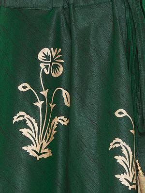 foil printed flared skirt - 16682536 - Standard Image - 5