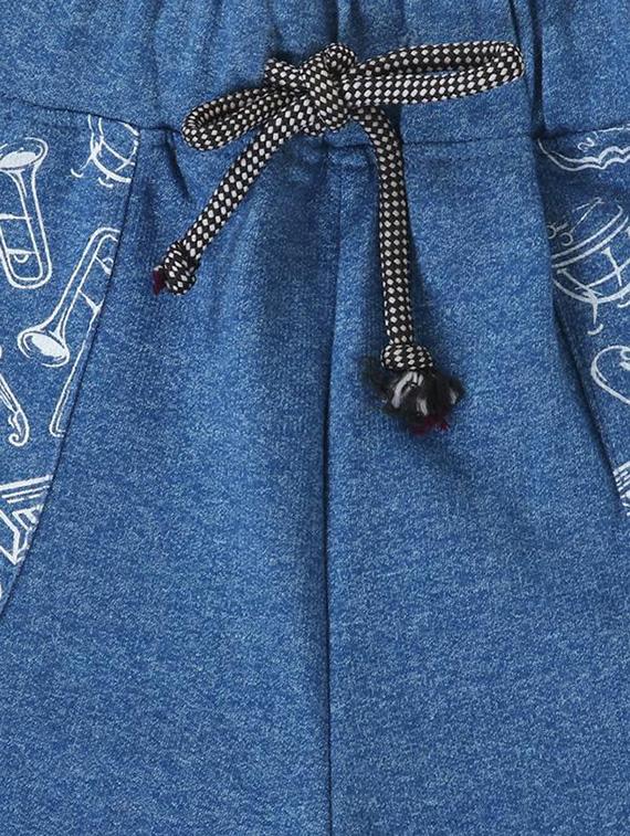 drawstring pocket patch track pant - 16684684 - Zoom Image - 3