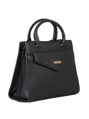 black leatherette regular sling bag - 16684693 - Standard Image - 4