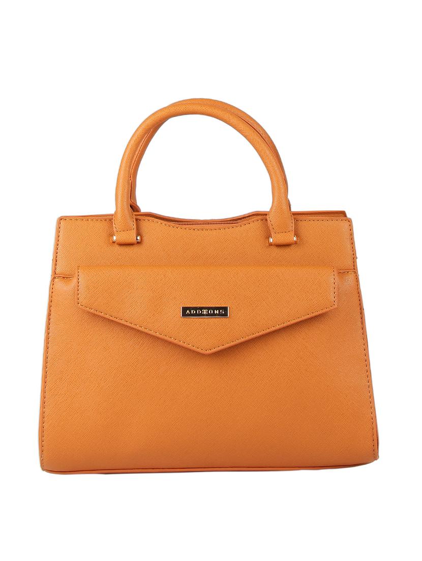 tan leatherette regular sling bag - 16684695 - Zoom Image - 1