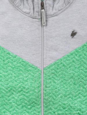hooded long sleeved track wear set - 16684811 - Standard Image - 3