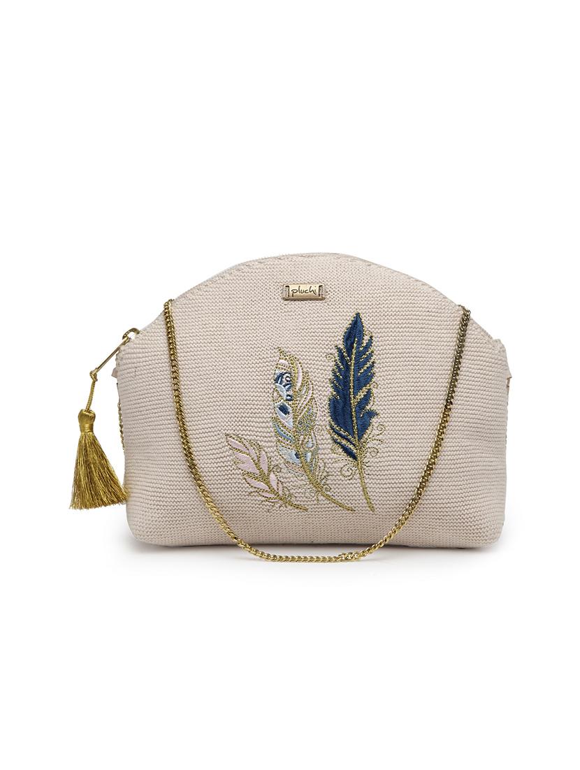 white cotton regular clutch - 16685062 - Zoom Image - 1