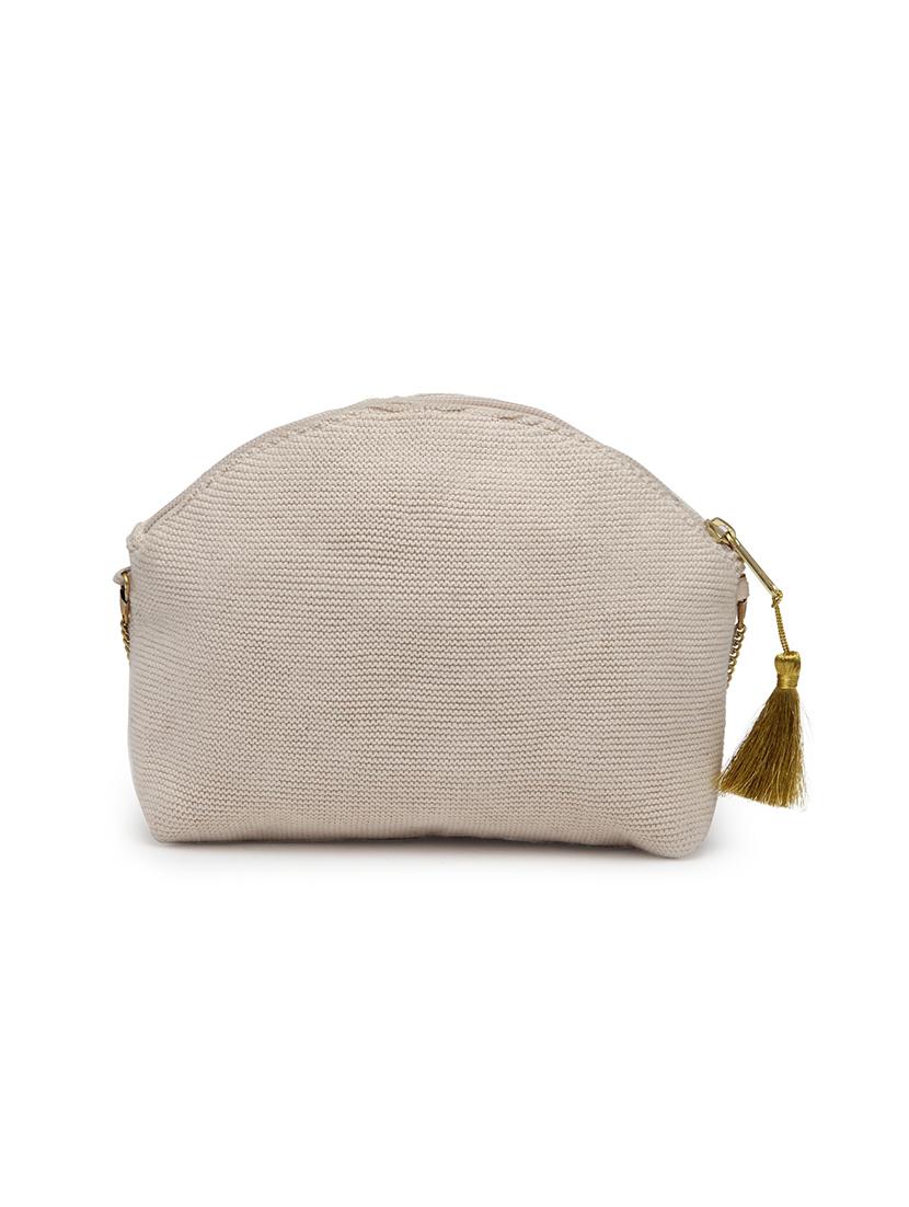 white cotton regular clutch - 16685062 - Zoom Image - 2