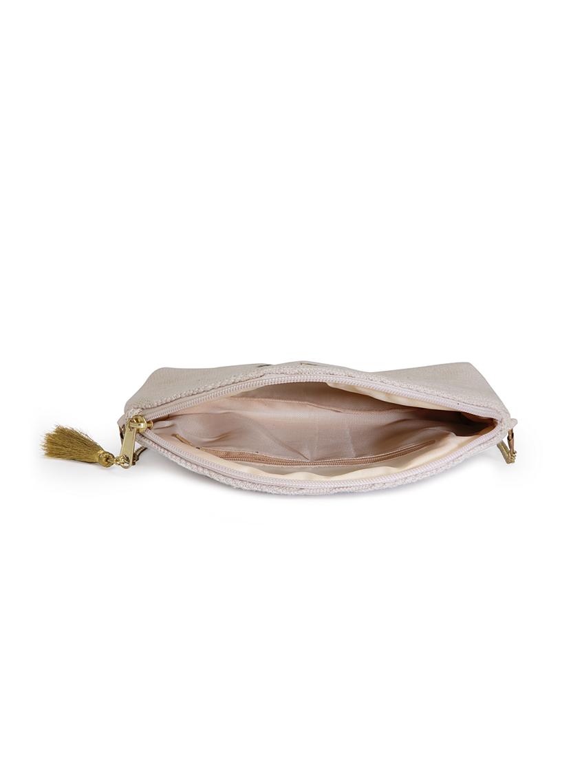 white cotton regular clutch - 16685062 - Zoom Image - 3
