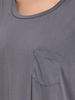 round neck pocket patch tee - 16685158 - Standard Image - 4