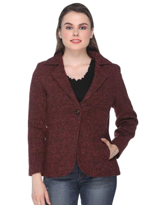 lapel neck pocket detail blazer - 16685314 - Standard Image - 1