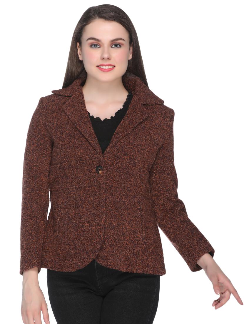 lapel neck pocket detail blazer - 16685318 - Zoom Image - 1