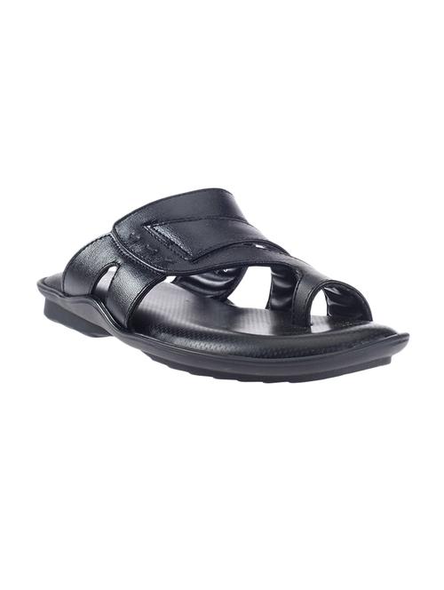 black slip on sandals - 16685530 - Standard Image - 1