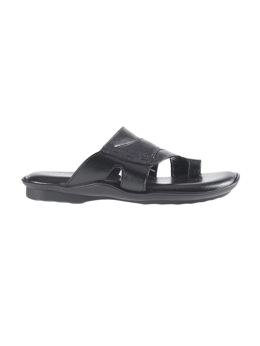 black slip on sandals - 16685530 - Zoom Image - 2