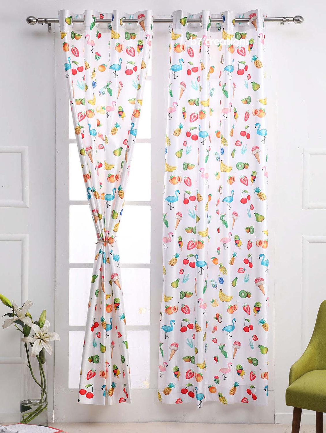digital printed polyester window curtain - 16685590 - Zoom Image - 1