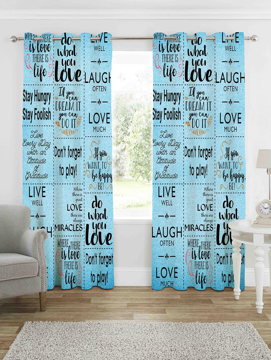 digital printed polyester window curtain - 16685611 - Zoom Image - 1