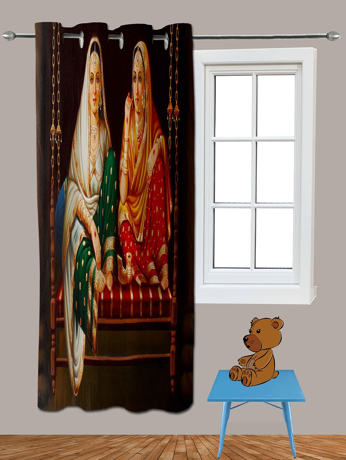 digital printed polyester window curtain - 16685619 - Zoom Image - 1