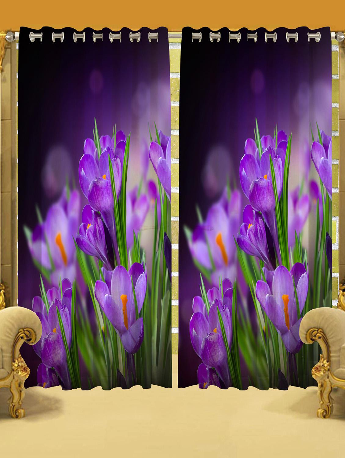 digital printed polyester window curtain - 16685623 - Zoom Image - 1