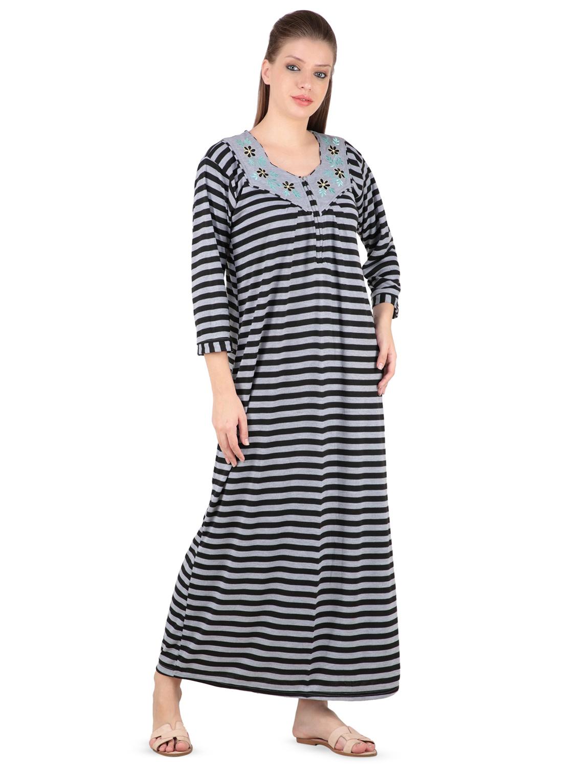 set of 2 striped nighty - 16686064 - Zoom Image - 3