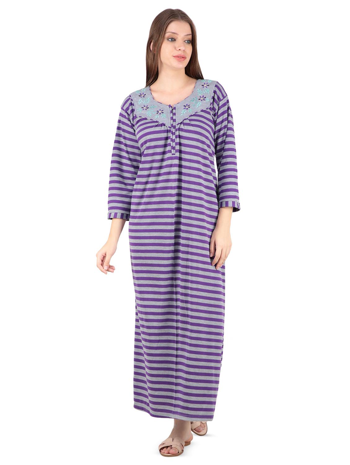 set of 2 striped nighty - 16686064 - Zoom Image - 5