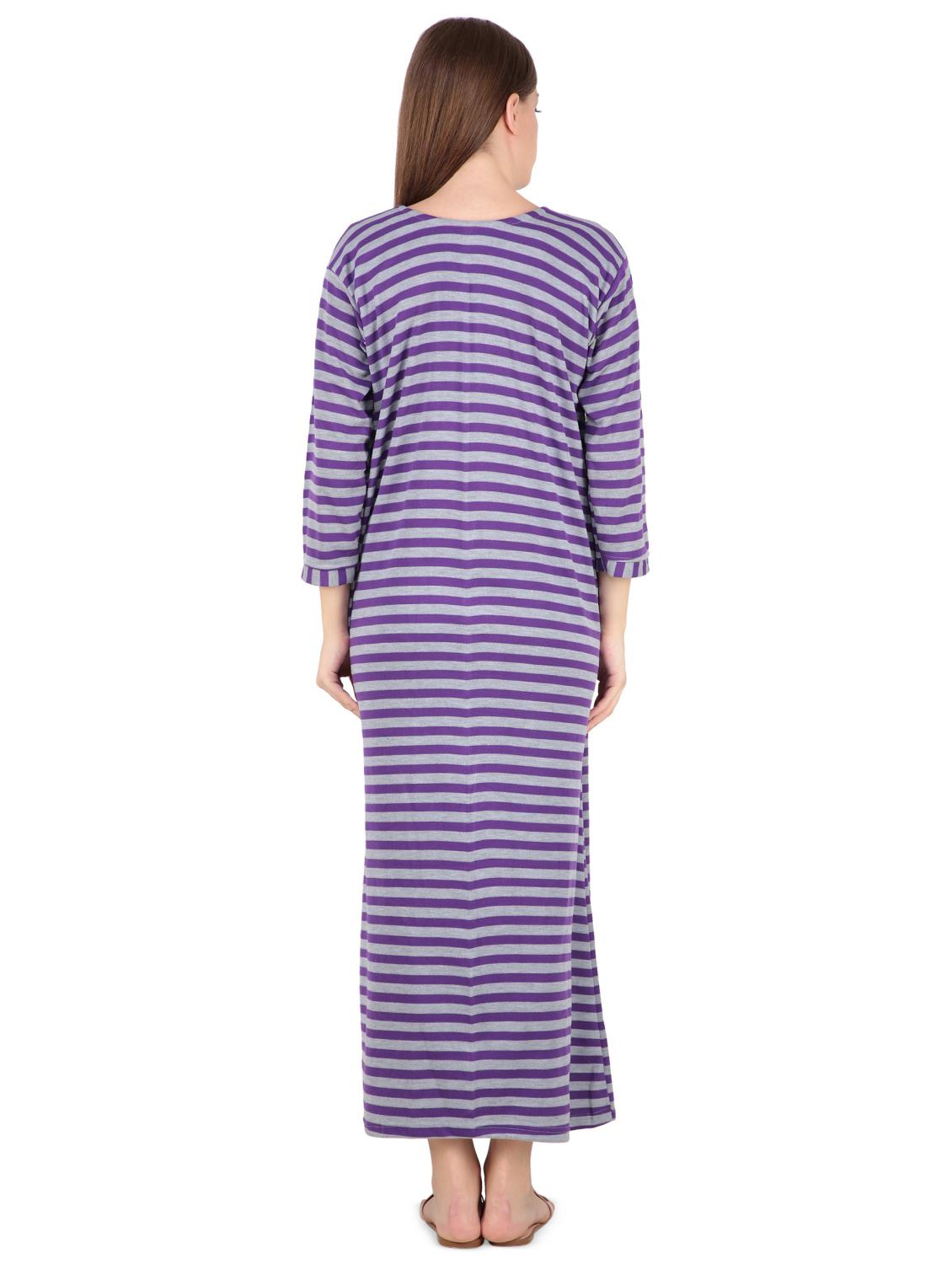 set of 2 striped nighty - 16686064 - Zoom Image - 7