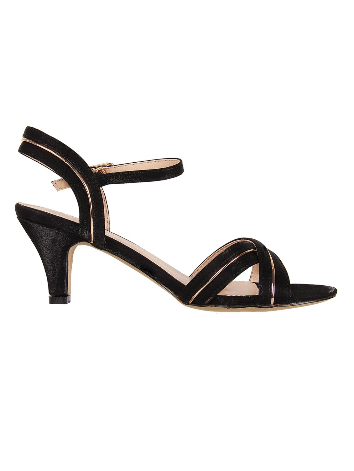 black back strap sandals - 16689479 - Zoom Image - 2