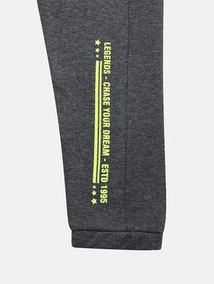 drawstring printed track pant - 16689498 - Standard Image - 3