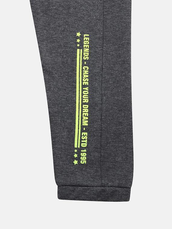 drawstring printed track pant - 16689498 - Zoom Image - 3