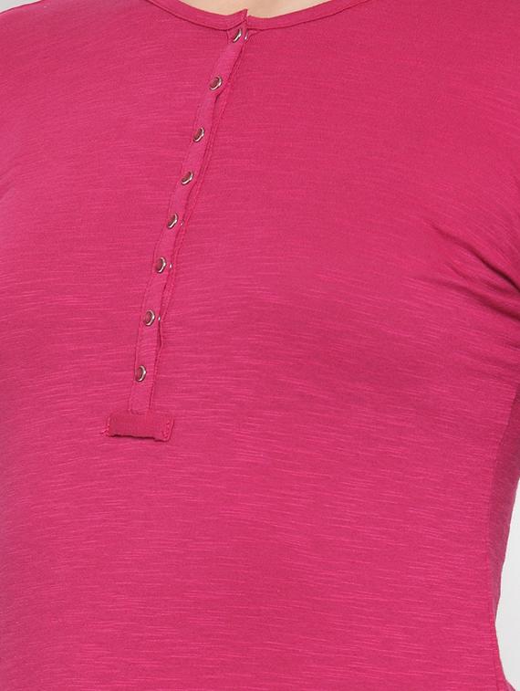 long sleeved solid henley tee - 16689853 - Zoom Image - 5