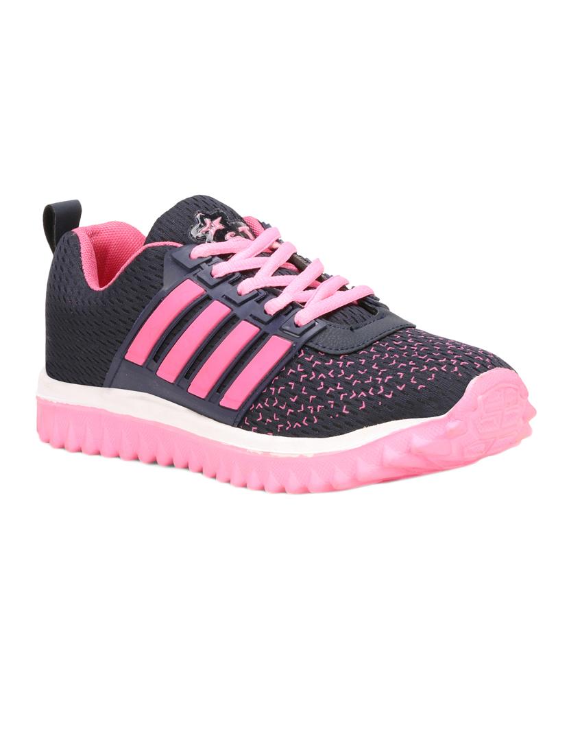 pink lace-up sports shoes - 16690747 - Zoom Image - 1