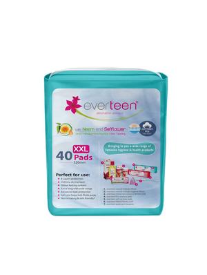 everteen xxl cottony-dry sanitary pads (neem, safflower) - 16690811 - Standard Image - 2