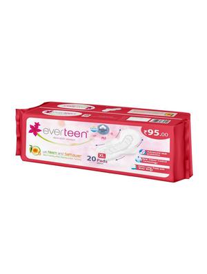 everteen xl cottony-soft sanitary pads (neem, safflower) - 16690812 - Standard Image - 2