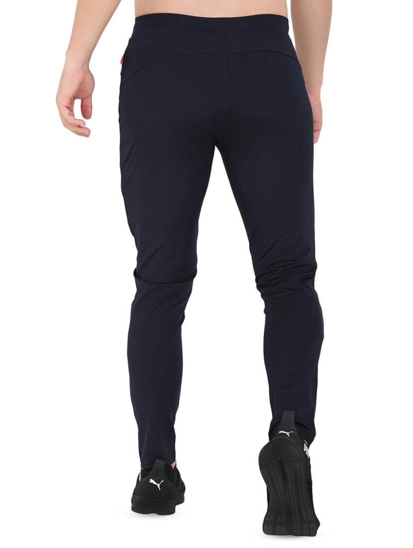 navy blue solid ankle length track pant - 16690999 - Zoom Image - 3