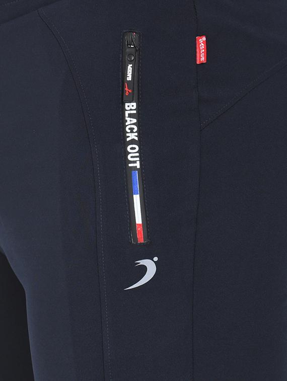 navy blue solid ankle length track pant - 16690999 - Zoom Image - 5