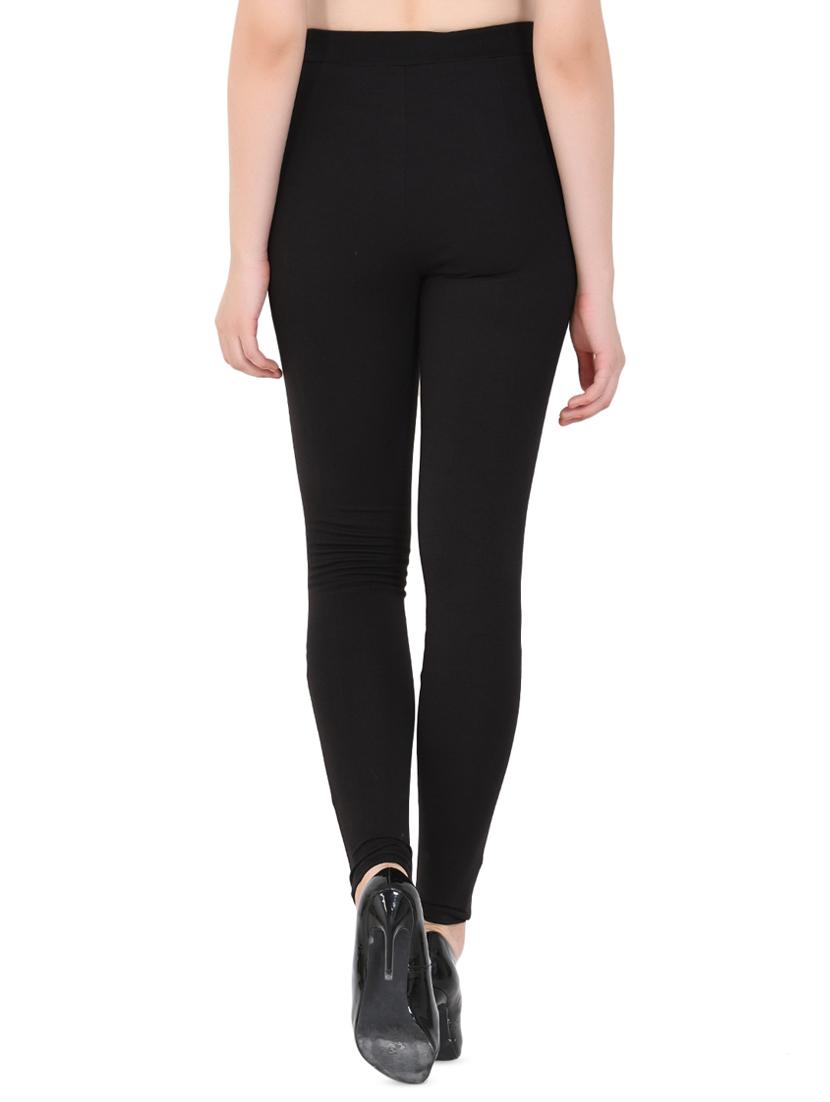 high rise zipper detail jeggings - 16691012 - Zoom Image - 3
