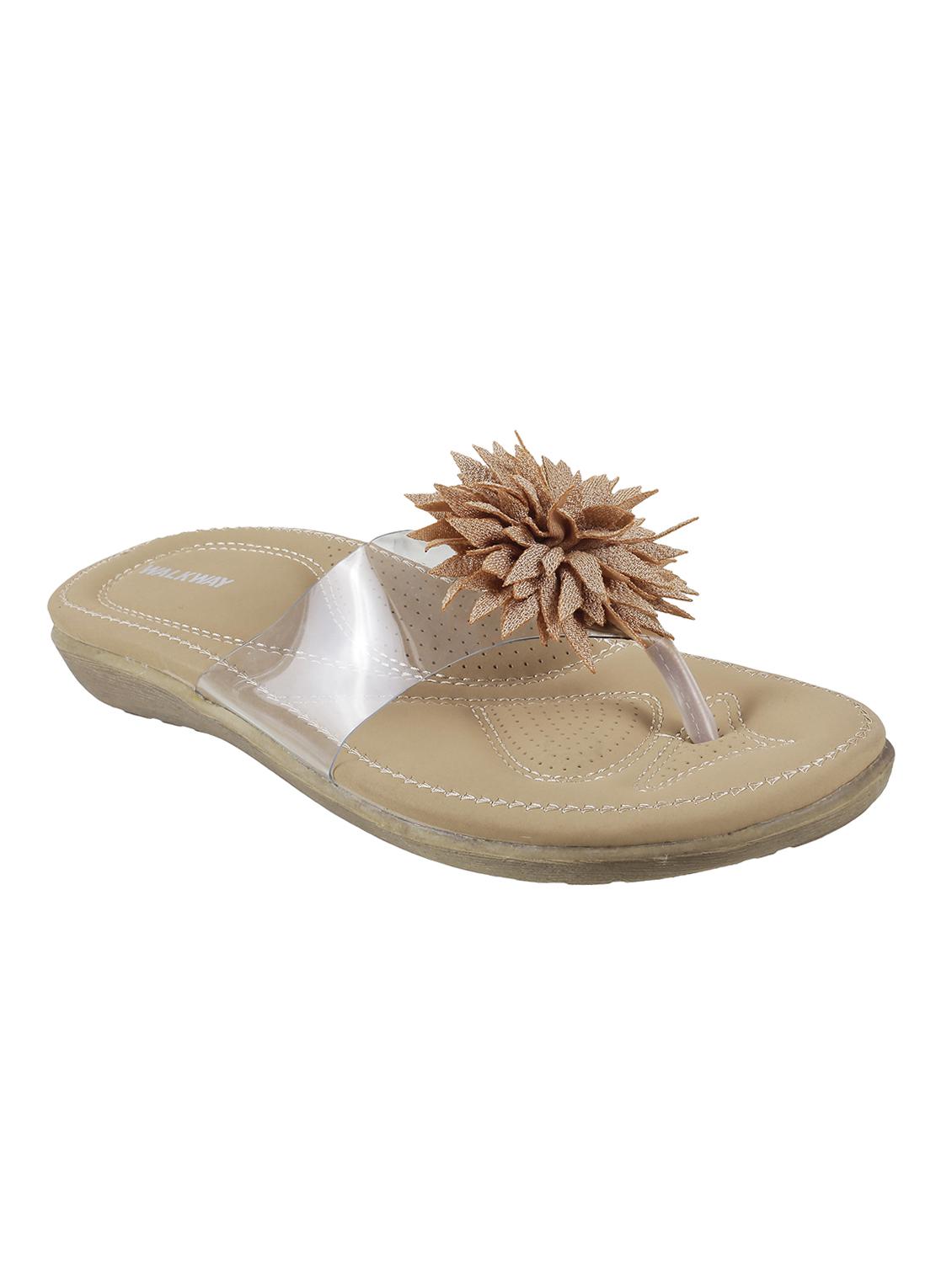 beige slippers flip flops - 16691256 - Zoom Image - 1