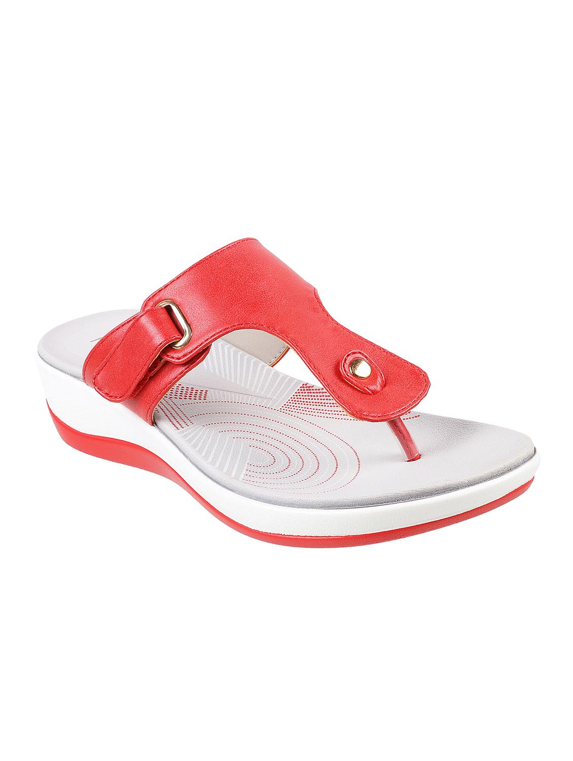 red slippers flip flops - 16691303 - Zoom Image - 1